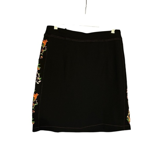 Gaian Organix Embroidered Skirt Size Large - Picture 1 of 7